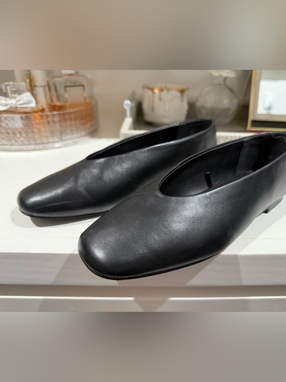 Banana Republic Modern Black Flats